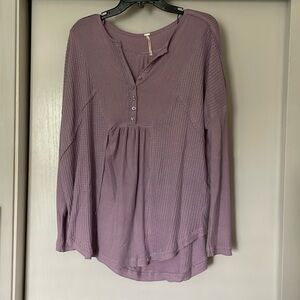 Free People Leo Henley tee